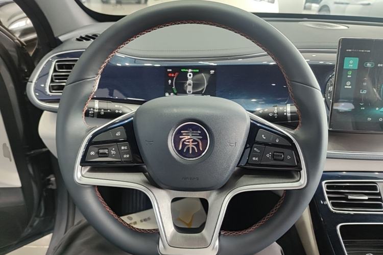 Used BYD Qin PLUS 2021 EV 500KM Luxury Model Steering Wheel