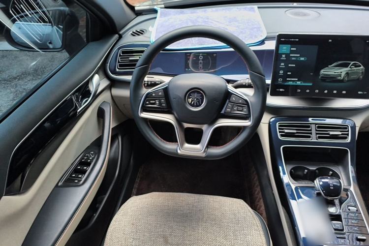 Used BYD Qin PLUS 2021 EV 600KM Flagship Model Steering Wheel