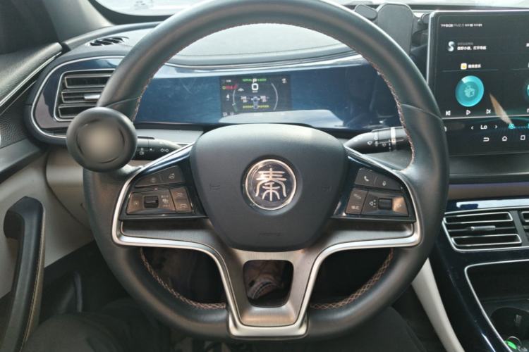 Used BYD Qin PLUS 2021 EV 500KM Premium Model Steering Wheel