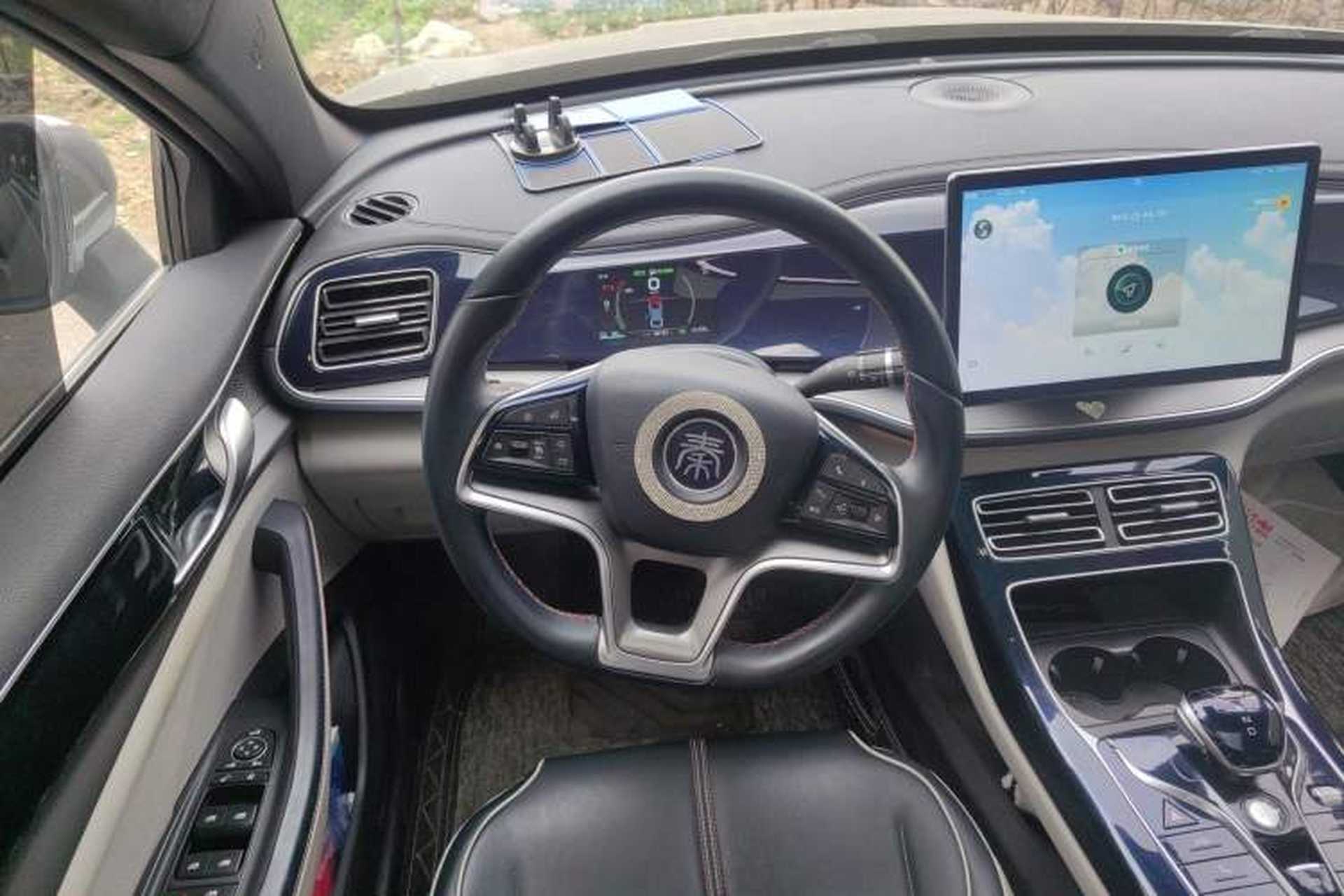 Used BYD Qin PLUS 2021 EV 600KM Flagship Model Steering Wheel