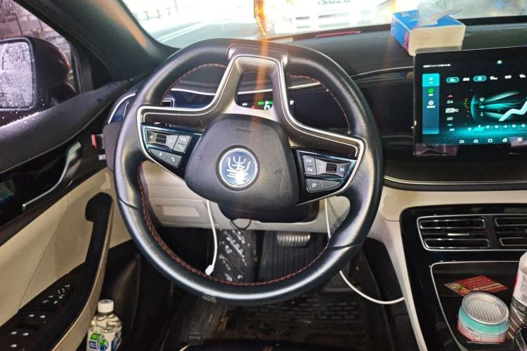 Used BYD Qin PLUS 2021 EV 500KM Luxury Model Steering Wheel