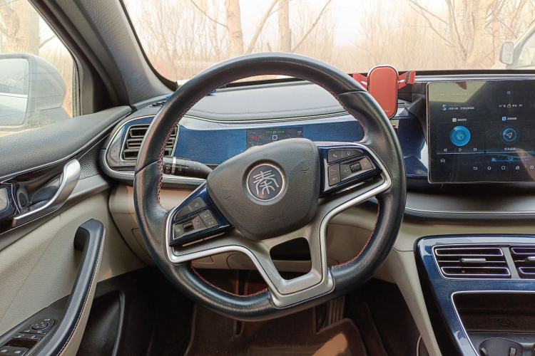 Used BYD Qin PLUS 2021 EV 500KM Premium Model Steering Wheel