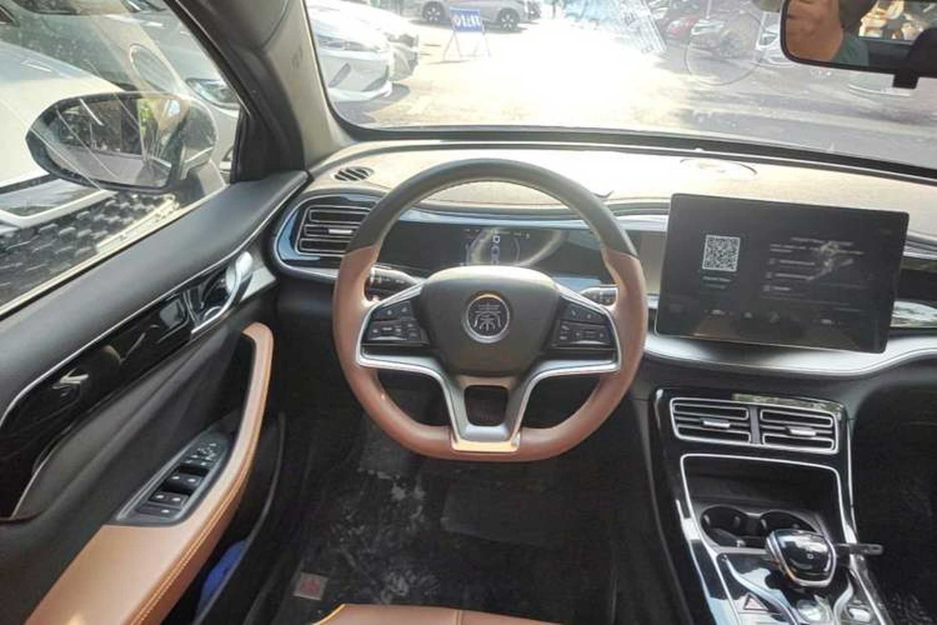 Used BYD Qin PLUS 2021 EV 600KM Flagship Model Steering Wheel