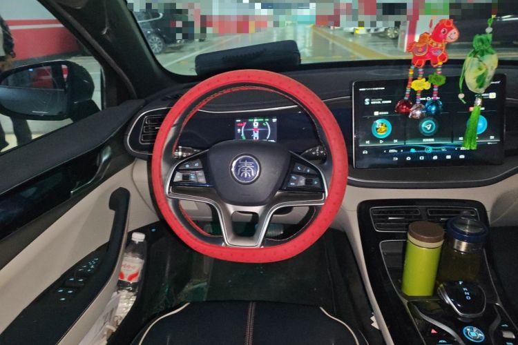 Used BYD Qin PLUS 2021 EV 500KM Luxury Model Steering Wheel