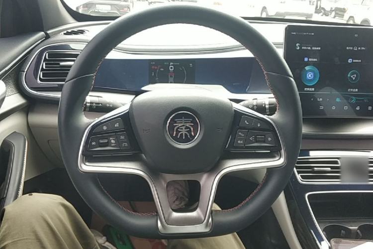 Used BYD Qin PLUS 2021 EV 500KM Premium Model Steering Wheel