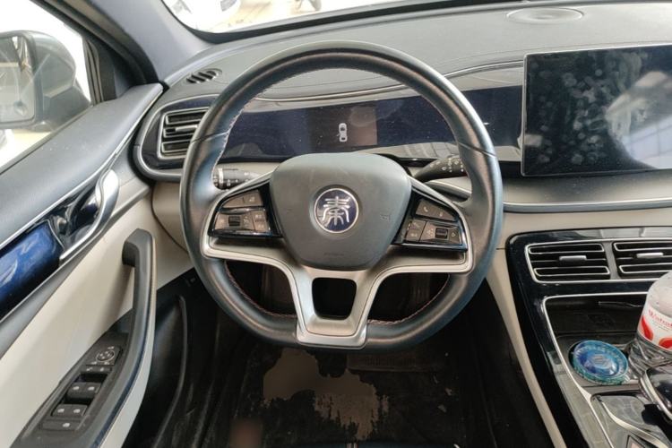 Used BYD Qin PLUS 2021 EV 400KM Luxury Model Steering Wheel