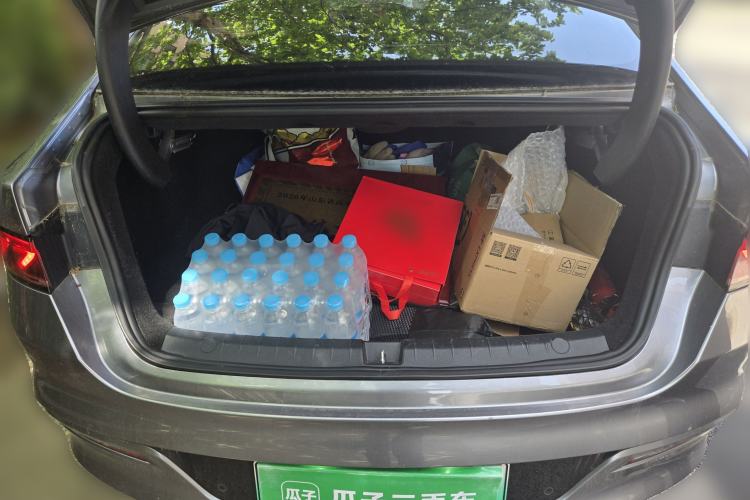 Used BYD Qin PLUS 2021 DM-i 55KM Flagship Model Trunk