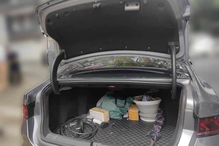 Used BYD Qin PLUS 2021 EV 500KM Luxury Model Trunk