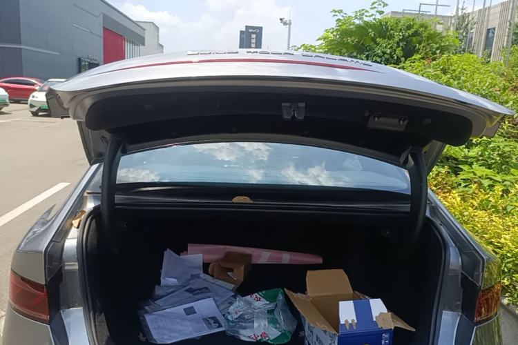 Used BYD Qin PLUS 2021 EV 500KM Luxury Model Trunk