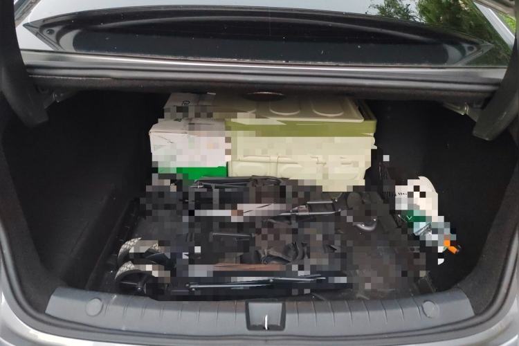 Used BYD Qin PLUS 2021 DM-i 55KM Flagship Model Trunk