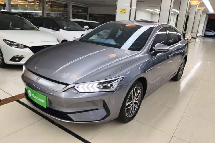 Used BYD Qin PLUS 2021 EV 400KM Luxury Model Guazi used car, China used car export, Used car for sale, Used BYD cars, Cheapest cars for sale, Electric vehicle, New energy car