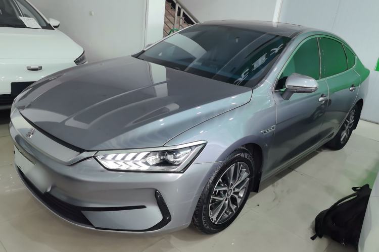 Used BYD Qin PLUS 2021 EV 500KM Luxury Model Guazi used car, China used car export, Used car for sale, Used BYD cars, Cheapest cars for sale, Electric vehicle, New energy car