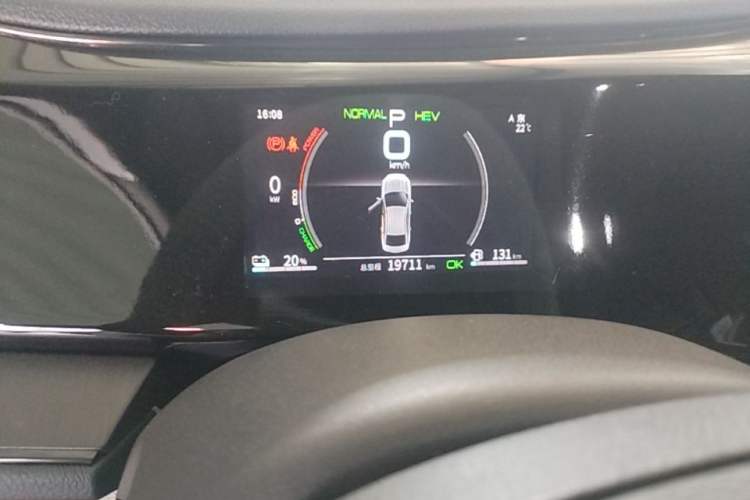 Used BYD Qin PLUS 2021 DM-i 55KM Prestige Model Instrument Cluster