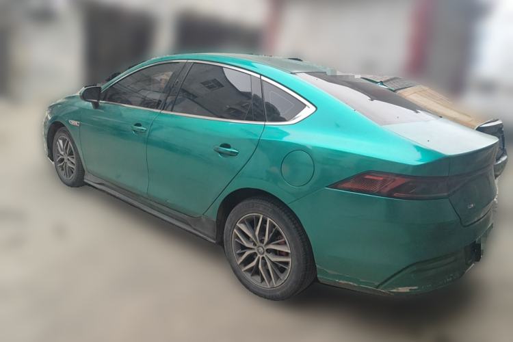 Used BYD Qin PLUS 2021 DM-i 120KM Flagship Model Rear Left 45 Deg
