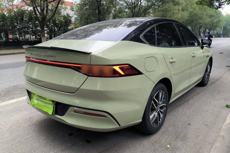 Used BYD Qin PLUS 2021 DM-i 55KM Flagship Model Rear Right 45 Deg