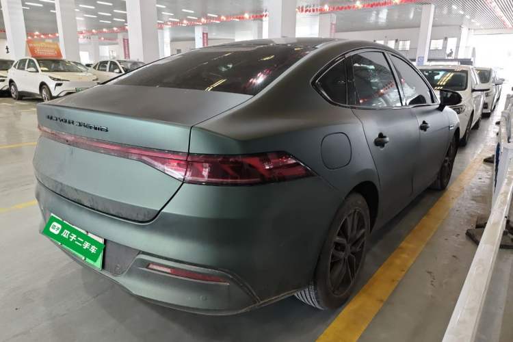 Used BYD Qin PLUS 2021 DM-i 55KM Flagship Model Rear Right 45 Deg