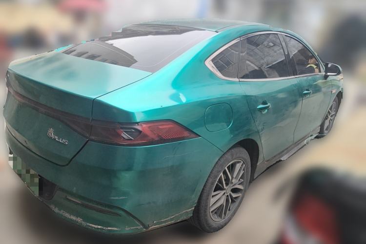 Used BYD Qin PLUS 2021 DM-i 120KM Flagship Model Rear Right 45 Deg