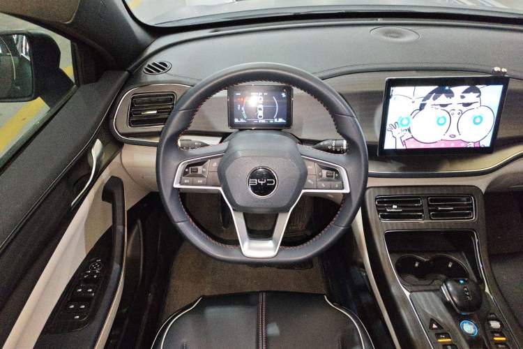 Used BYD Qin PLUS 2021 DM-i 55KM Flagship Model Steering Wheel