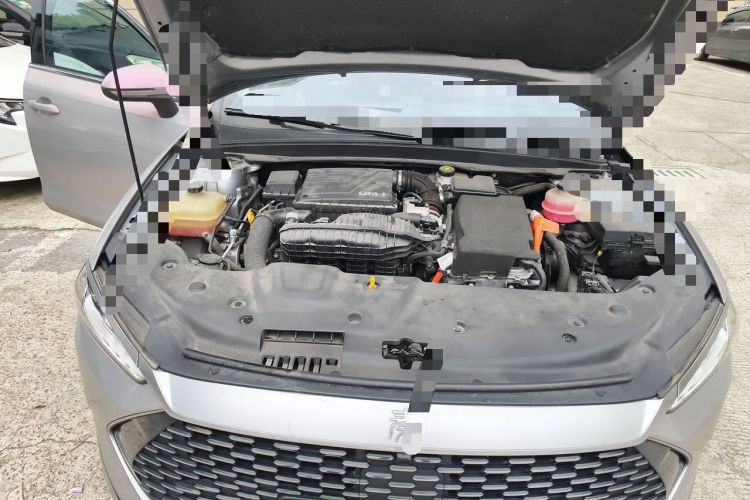 Used BYD Qin PLUS 2021 DM-i 55KM Flagship Model Engine Bay