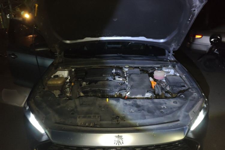 Used BYD Qin PLUS 2021 DM-i 55KM Flagship Model Engine Bay