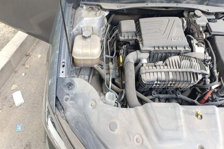 Used BYD Qin PLUS 2021 DM-i 55KM Flagship Model Engine Bay Right