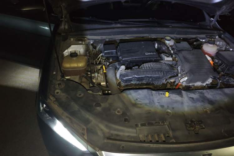 Used BYD Qin PLUS 2021 DM-i 55KM Flagship Model Engine Bay Right