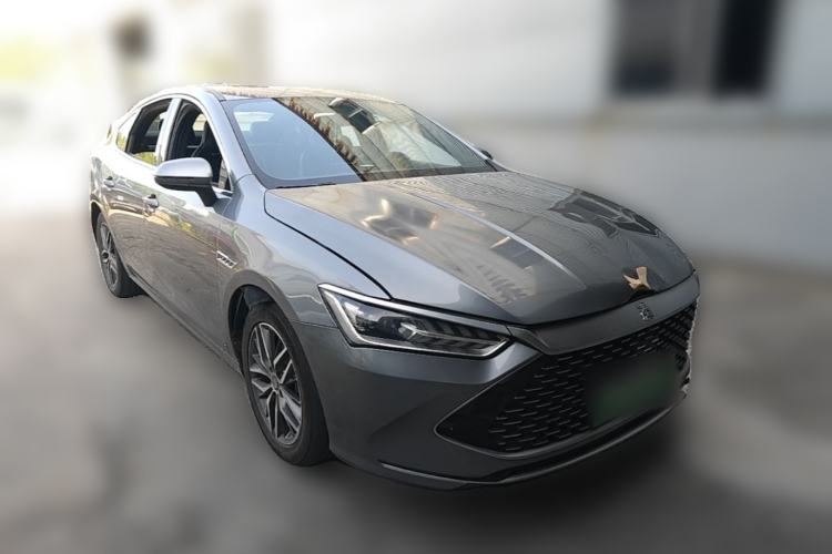 Used BYD Qin PLUS 2021 DM-i 55KM Flagship Model Front Right 45 Deg