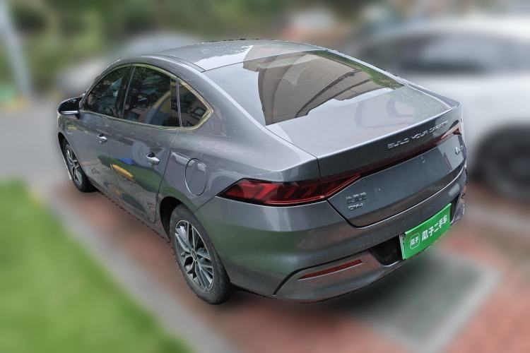 Used BYD Qin PLUS 2021 DM-i 55KM Flagship Model Rear Left 45 Deg