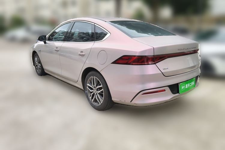 Used BYD Qin PLUS 2021 DM-i 55KM Flagship Model Rear Left 45 Deg