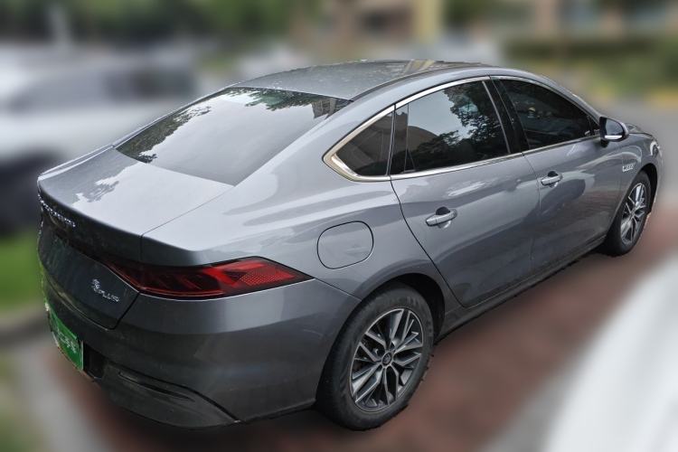 Used BYD Qin PLUS 2021 DM-i 55KM Flagship Model Rear Right 45 Deg