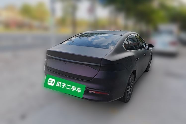 Used BYD Qin PLUS 2021 EV 400KM Luxury Model Rear Right 45 Deg