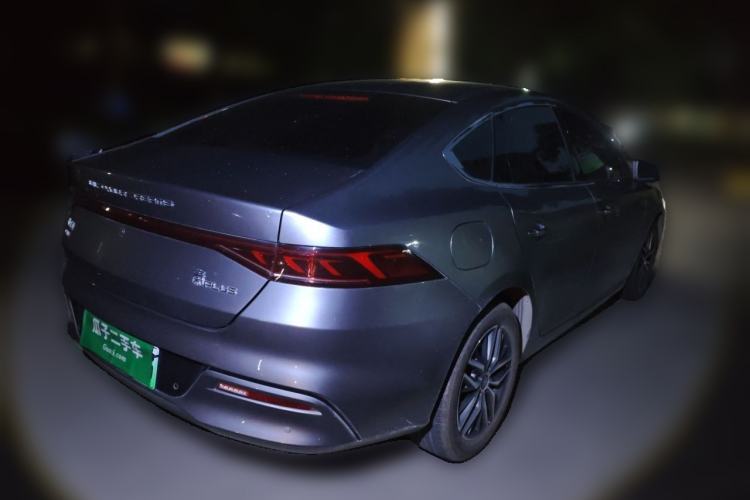 Used BYD Qin PLUS 2021 DM-i 55KM Flagship Model Rear Right 45 Deg