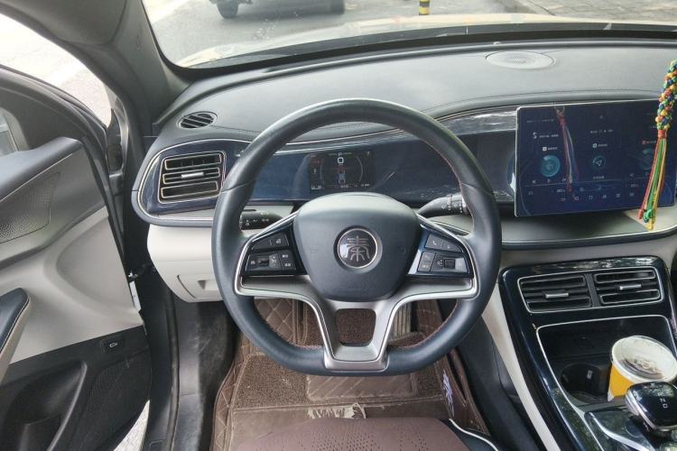 Used BYD Qin PLUS 2021 EV 500KM Luxury Model Steering Wheel