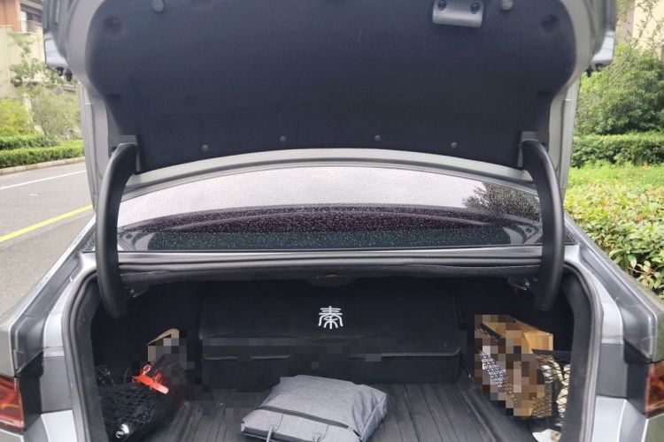 Used BYD Qin PLUS 2021 EV 500KM Luxury Model Trunk