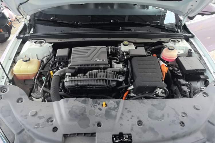 Used BYD Qin PLUS 2021 DM-i 55KM Flagship Model Engine Bay