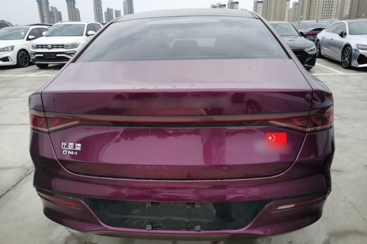 Used BYD Qin PLUS 2021 DM-i 55KM Flagship Model Rear