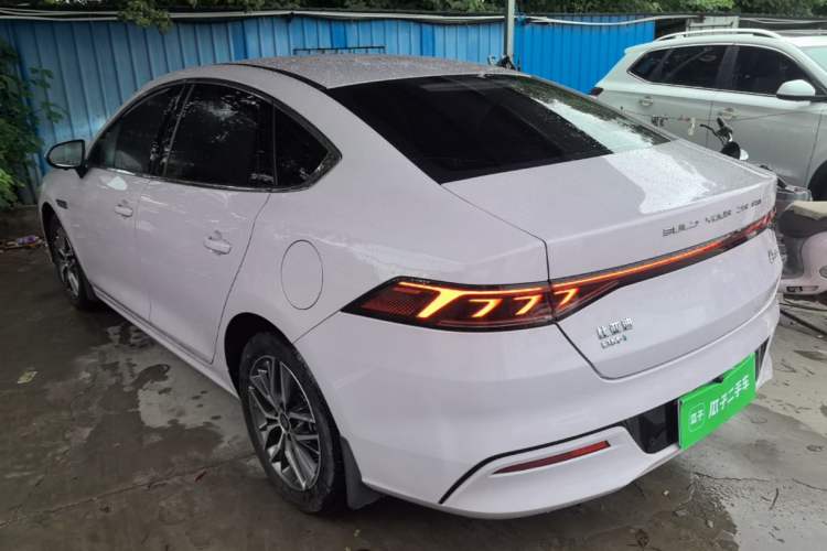 Used BYD Qin PLUS 2021 DM-i 55KM Flagship Model Rear Left 45 Deg