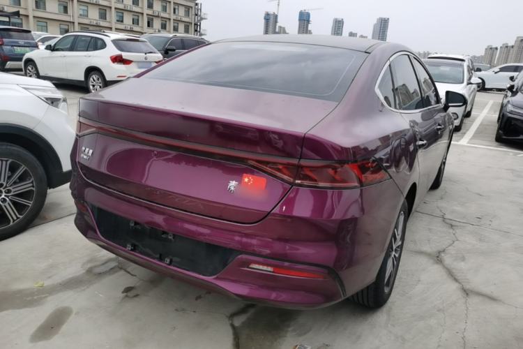 Used BYD Qin PLUS 2021 DM-i 55KM Flagship Model Rear Right 45 Deg