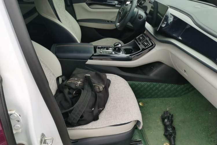 Used BYD Qin PLUS 2021 DM-i 55KM Flagship Model Right Front Seat