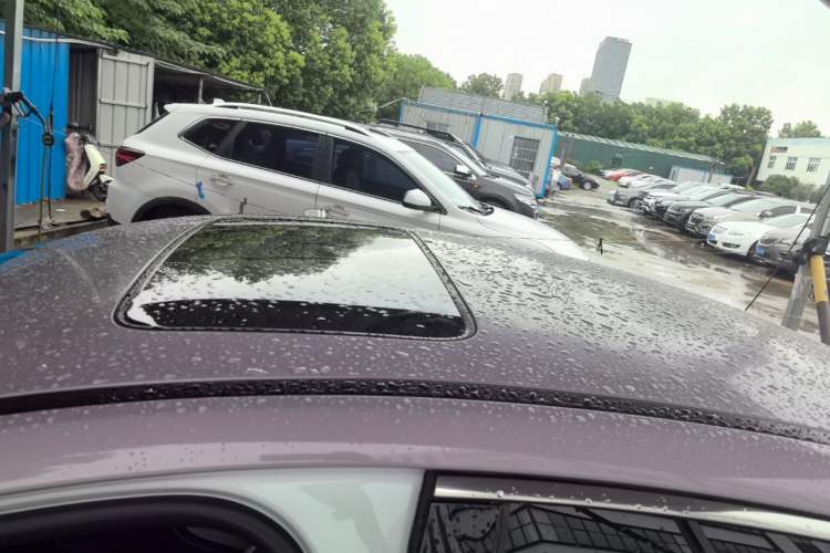 Used BYD Qin PLUS 2021 DM-i 55KM Flagship Model Roof