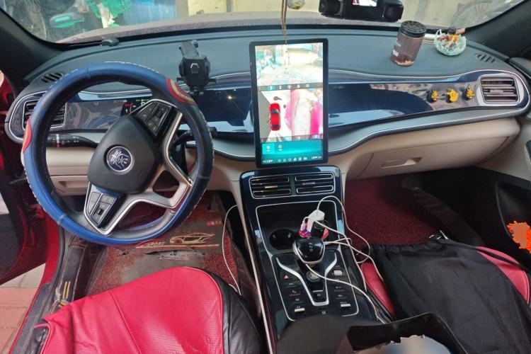 Used BYD Qin PLUS 2021 EV 600KM Flagship Model Center Console