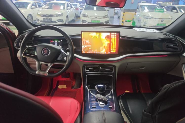 Used BYD Qin PLUS 2021 EV 600KM Flagship Model Center Console