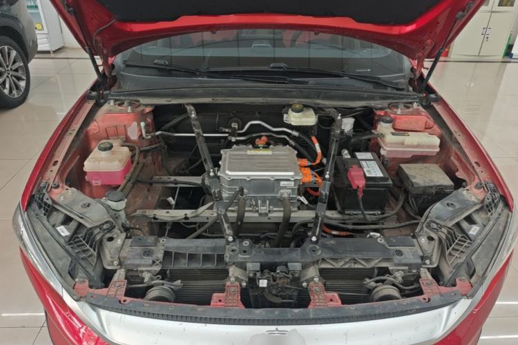 Used BYD Qin PLUS 2021 EV 500KM Luxury Model Engine Bay