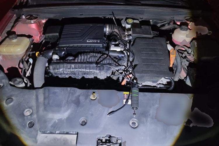 Used BYD Qin PLUS 2021 DM-i 55KM Flagship Model Engine Bay