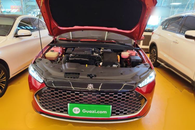 Used BYD Qin PLUS 2021 DM-i 55KM Flagship Model Engine Bay