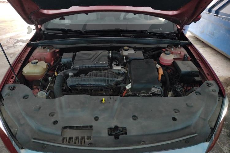Used BYD Qin PLUS 2021 DM-i 55KM Flagship Model Engine Bay