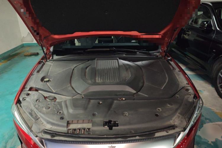 Used BYD Qin PLUS 2021 EV 400KM Luxury Model Engine Bay