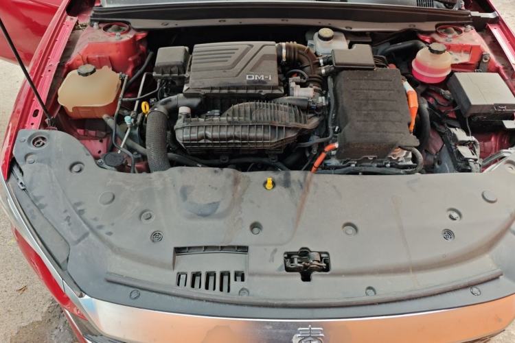 Used BYD Qin PLUS 2021 DM-i 55KM Flagship Model Engine Bay