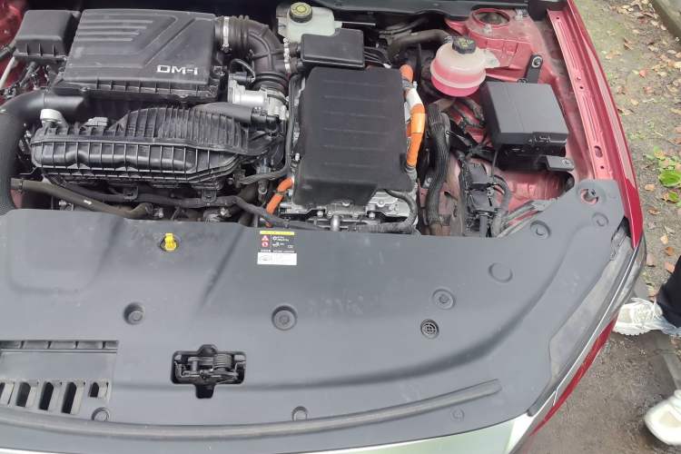 Used BYD Qin PLUS 2021 DM-i 120KM Flagship Model Engine Bay Left
