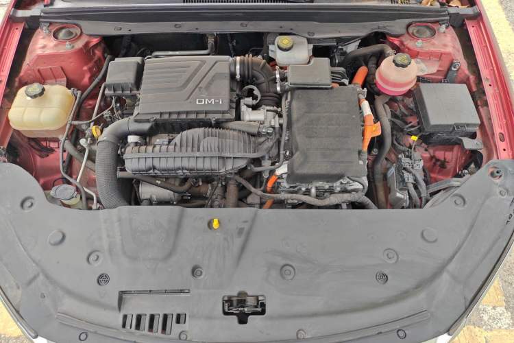 Used BYD Qin PLUS 2021 DM-i 55KM Prestige Model Engine Bay
